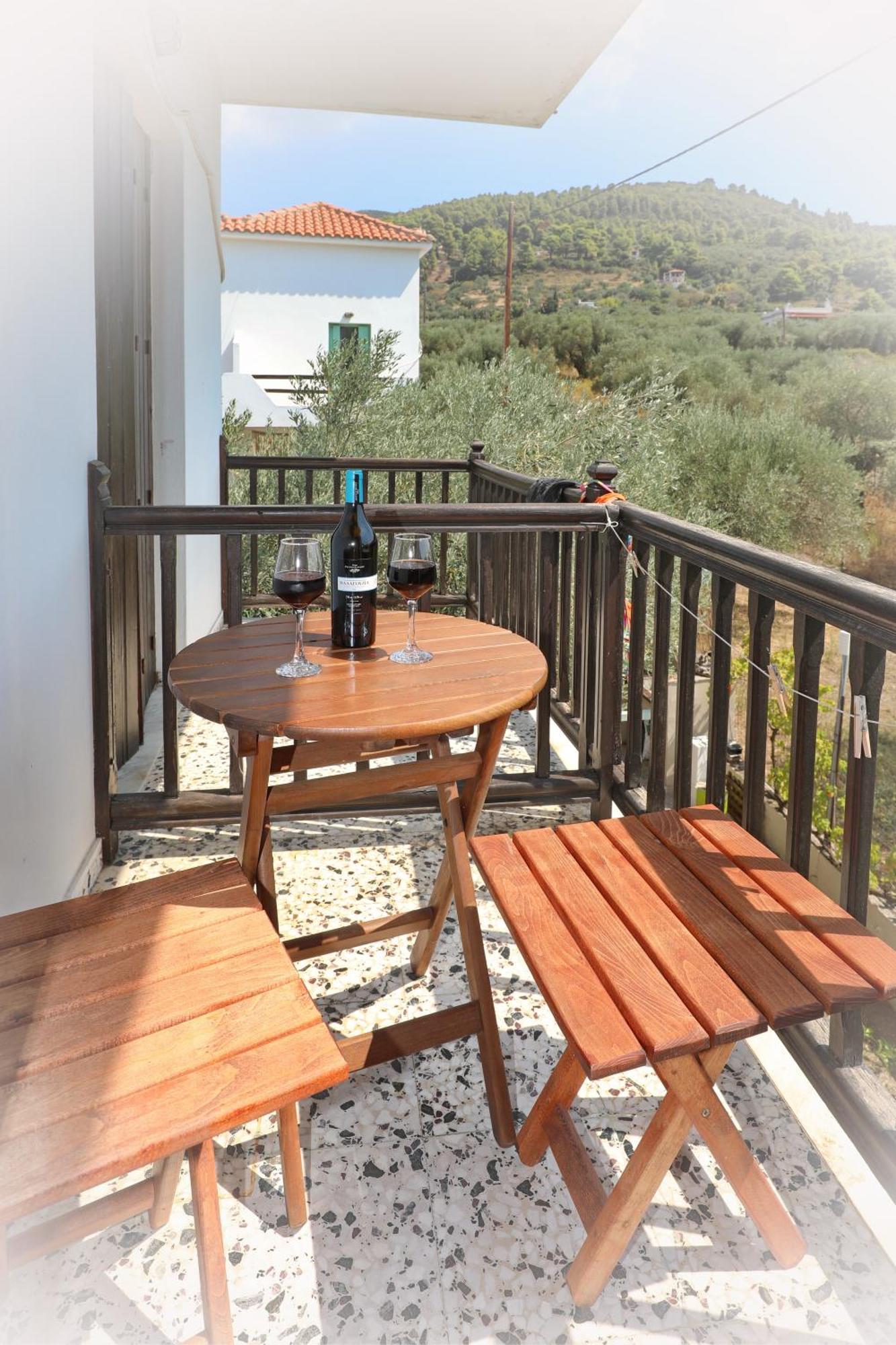 Skopelos Evergreen Apartments Stafylos Eksteriør billede